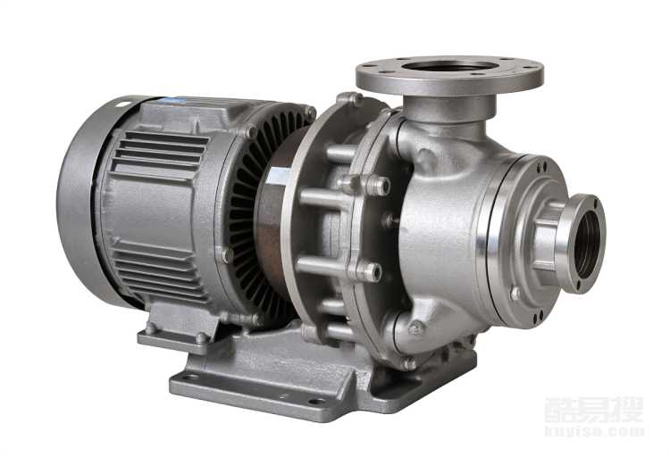 后開門式高溫磁力泵的泵體及泵蓋的裝配